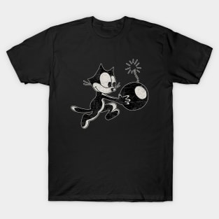 Felix The Cat with Bomb T-Shirt
